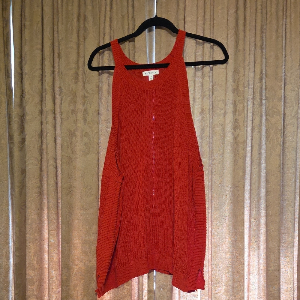Plus Size Knit Tank by Ptologue